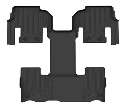 Tapete Uso Rudo Weathertech Wagoneer 2022+ 7pas 2da/3ra Fila