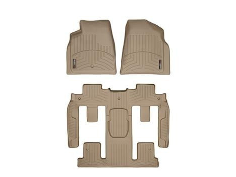 Tapetes Weathertech Traverse 2008-2017 - 1ra+2da/3a F+ Caj L