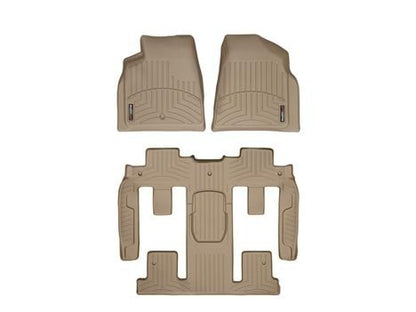 Tapetes Weathertech Traverse 2008-2017 - 1ra+2da/3a F+ Caj L
