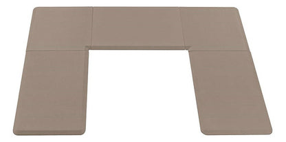 Tapete Weathertech Antifatiga Connect-esquina Beige