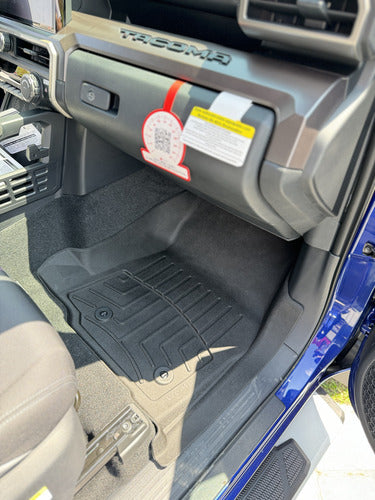 Tapetes Uso Rudo Weathertech Hp Tacoma 2024+ 1ra+2da Filas