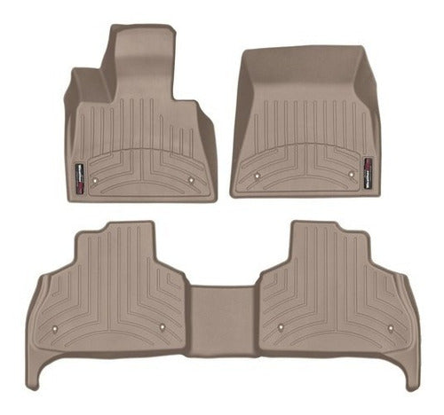 Tapetes Weathertech Bmw X5 2019+ 1ra+2da+caj Corta 7 Pas