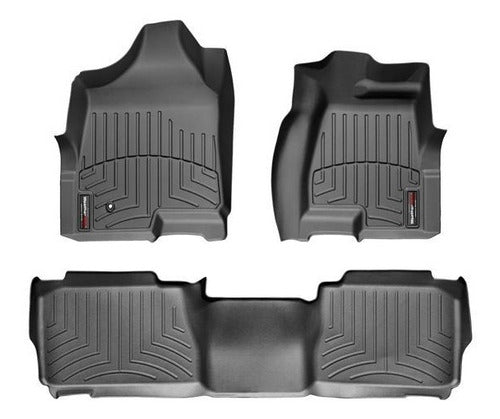 Tapetes Weathertech Hummer H3 2006-2010 - 1ra+2da Filas