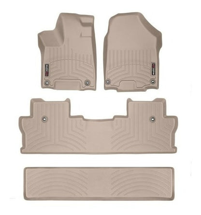Tapetes Weathertech Ridgeline 2017+ 1ra+2da+area De Carga