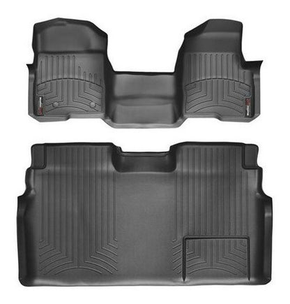 Tapetes Weathertech F-150 Lobo 2009-2014 - 1ra Fila C + 2da