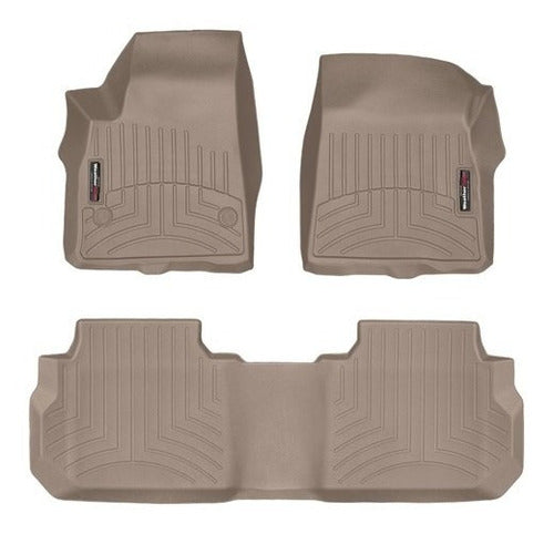 Tapetes Weathertech Cadillac Xt6 2020+ 7 Pasajeros 1ra+2da F