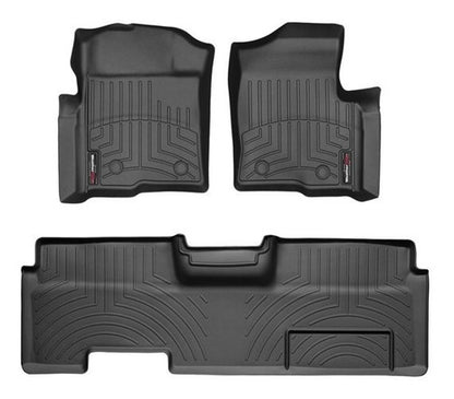 Tapetes Weathertech F-150 2009-2014 -1ra+2da Fil Cab Y Media