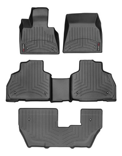 Tapetes Weathertech Bmw X7 - 2019-2025 - 1ra+2da+3raf+caj C