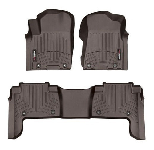 Tapetes Uso Rudo Weathertech Qx80 2019-2021 - 1ra+2da Fila