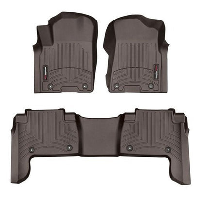 Tapetes Uso Rudo Weathertech Qx80 2019-2021 - 1ra+2da Fila