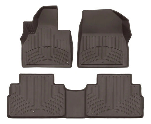 Tapete Weathertech Hp Telluride 2020+ - 1ra+2da Filas