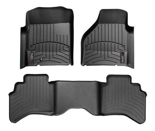 Tapetes Weathertech Ram Quad Cab 2003 - 2008 - 1ra+2da Filas