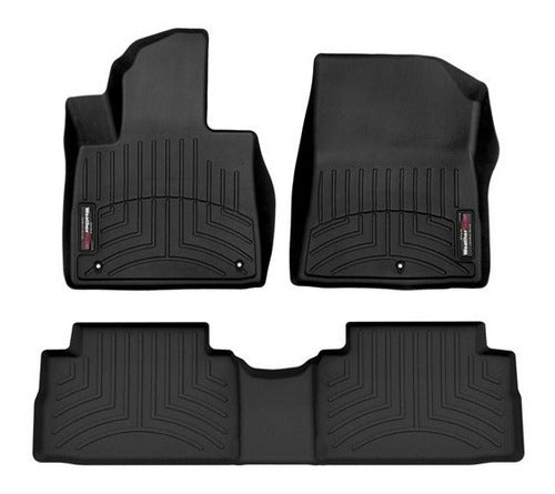 Tapetes Uso Rudo Weathertech Santa Fe 2021+ 1ra+2da Filas