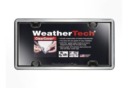 Portaplacas Weathertech Clearcover Varios Colores