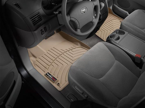 Tapetes Weathertech Uso Rudo Sienna 2004-2010 - 1ra Fila