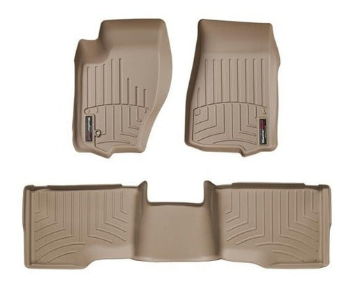 Tapetes Weathertech Jeep Commander 2006-2010- 1ra+2da Filas