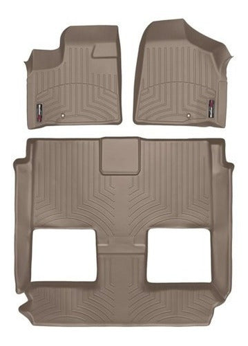 Tapetes Weathertech Town&country 2008-2016 1ra+2da/3ra Filas