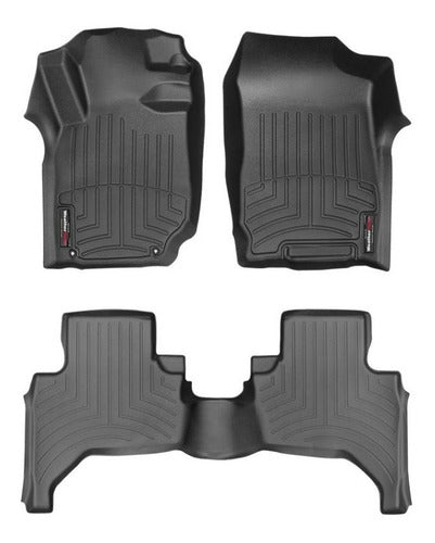 Tapetes Weathertech Mitsubishi L200 2011-2015 -1ra+2da Filas