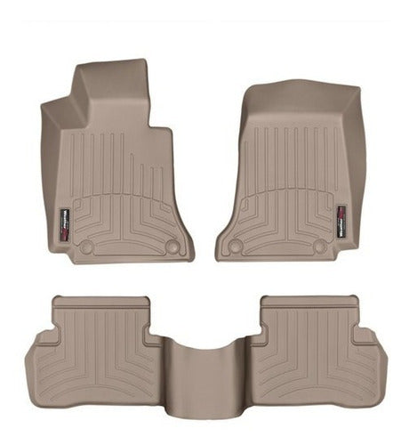 Tapetes Weathertech Clase C Sedan 2015-2021 - 1ra+2da Filas
