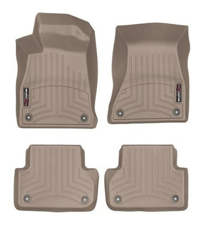 Tapetes Weathertech Audi A4 2017-2019 - 1ra+2dafilas+cajuela