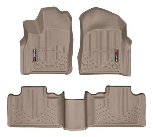 Tapetes Weathertech Grand Cherokee 2016-2022 - 1ra+2da Filas