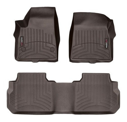 Tapetes Weathertech Cadillac Xt6 2020+ 7 Pasajeros 1ra+2da F