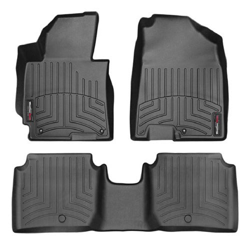 Tapetes Weathertech Forte Hb 2014-2018 - 1ra+2da Fila + Caj