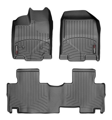 Tapetes Uso Rudo Weathertech Accord 2003-2007 -1ra+2da Filas