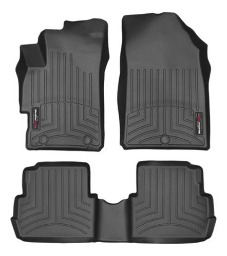 Tapetes Uso Rudo Weathertech Aveo 2008-2017 - 1ra+2da Filas