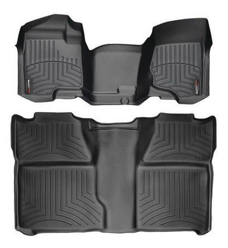 Tapetes Weathertech Silverado Doble Cab 2007-2013 - 1ra+2daf