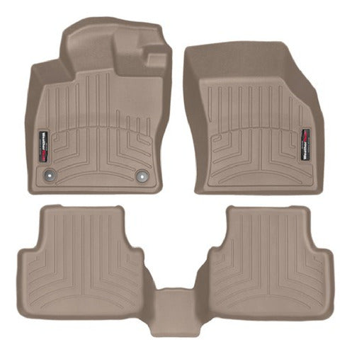 Tapetes Weathertech Vw Jetta 2019-2020 - 1ra+2da Filas