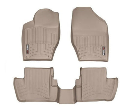 Tapetes Uso Rudo Weathertech Qx60 2014-2021 - 1ra+2da Filas