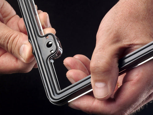 Portaplacas Weathertech Clearcover Marco Negro Sin Mica