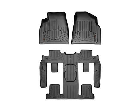 Tapetes Weathertech Traverse 2008-2017 - 1ra+2da/3a F+ Caj L