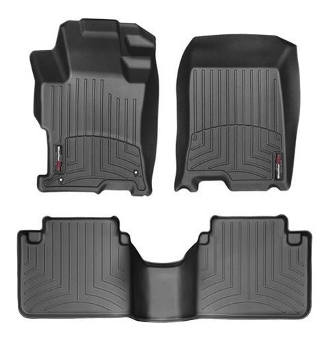 Tapetes Weathertech Accord 2008-2012- 1ra+2da Filas+cajuela