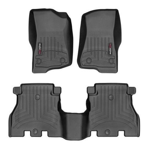 Tapetes Weathertech Wrangler Unlimited 2019-2020 - 1ra+2da+c