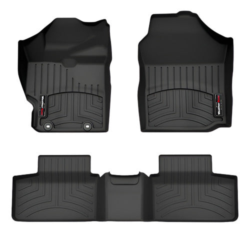 Tapetes Weathertech Eco Sport 2013-2017 - 1ra+2da Filas