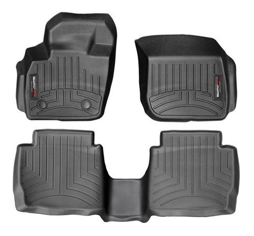 Tapetes Uso Rudo Weathertech Aveo 2008-2017 - 1ra+2da Filas