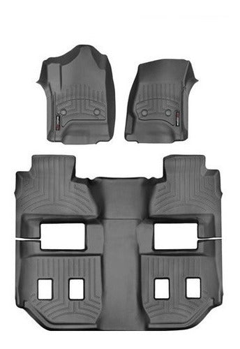 Tapetes Weathertech Suburban 2015-2020 - 1ra+2da/3ra Filas