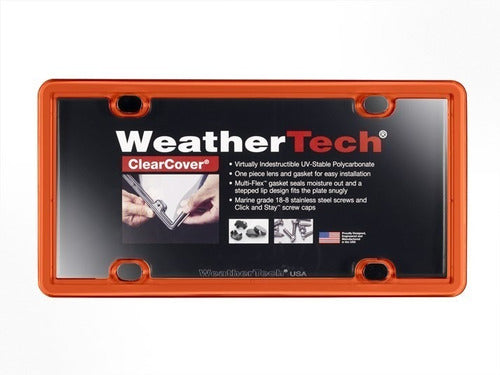 Portaplacas Weathertech Clearcover Varios Colores