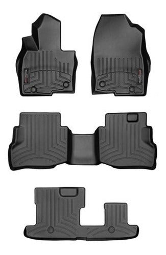 Tapetes Weathertech Serie 4 2022+ 1ra+2da Filas + Cajuela