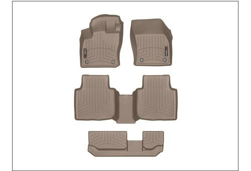Tapetes Weathertech Tarraco 2018+ 1ra+2da+3ra Filas