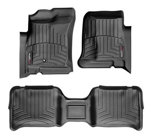 Tapetes Weathertech Dakota 2006-2012 - 1ra+2da Filas