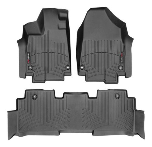 Tapetes Weathertech Elantra 2017-2018 - 1ra+2da Fila