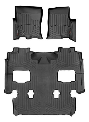 Tapetes Weathertech Navigator 2007-2011 - 1ra+2da/3ra F+ Caj