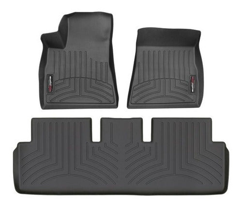 Tapetes Weathertech Silverado 2014-2018 Cab Ext 1ra+2da Fila