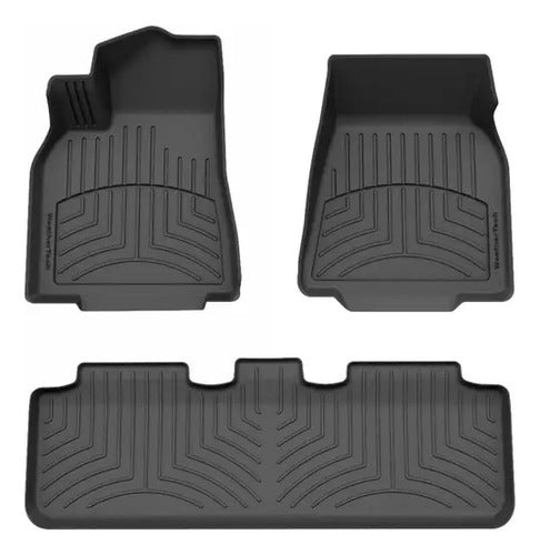 Tapetes Weathertech Hp Tesla Model Y 2020+ 1ra+2da F+ 2 Caj