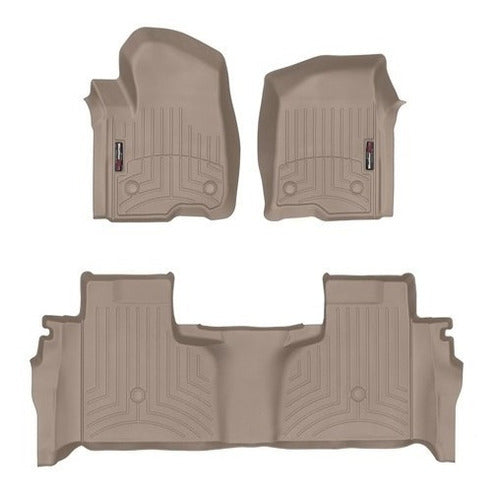 Tapetes Weathertech Sierra 2019+ 1ra+2da Filas