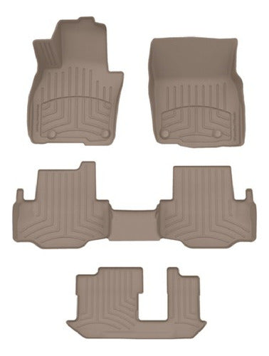 Tapetes Weathertech Hp Ram 2500 2019+ 1ra+2da Filas