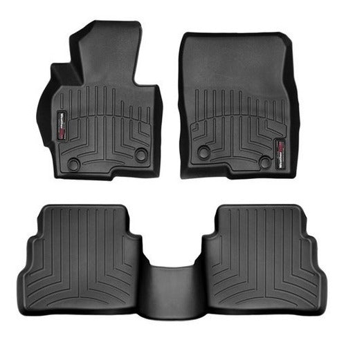 Tapetes Uso Rudo Weathertech Durango 2016+ 1ra+2da Filas